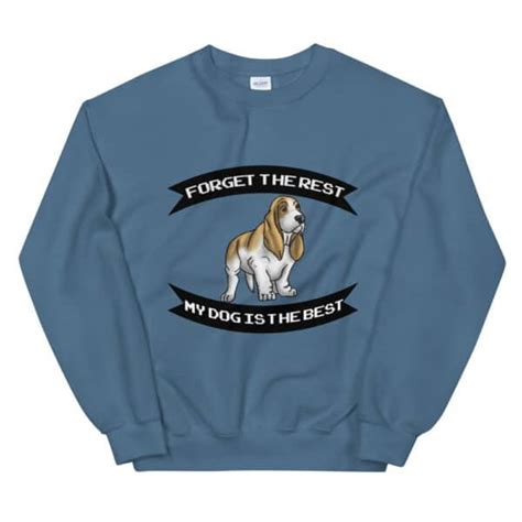 Fun Basset Hound Lovers Dog Sweatshirt For Humans