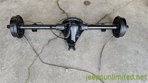 Cj Rear Axle Assembly Amc 20 Wide Track With 331 Gear Ratio 82 86