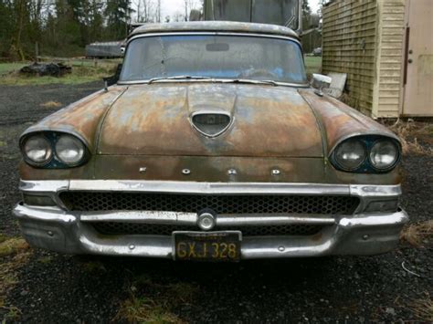 Maybe you would like to learn more about one of these? RARE 1958 Ford Ranch Wagon Stationwagon 2 door California ...