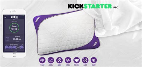 Smart Pillow Zeeq Allows Users To Play Music