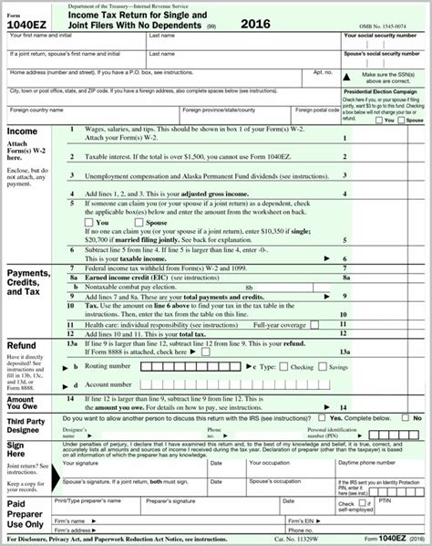 In the past, if you had a simple tax return to prepare, you likely filed your return with irs form 1040ez. 1040ez Blank Tax Form - Form : Resume Examples #p8a5gJKQqv