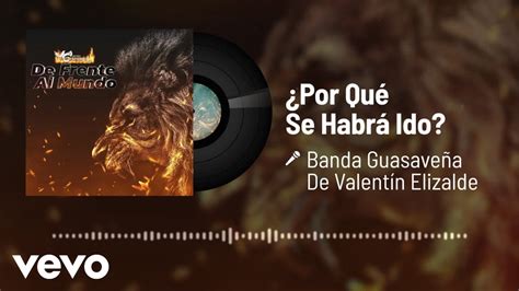 Banda Guasaveña De Valentín Elizalde Por Qué Se Habrá Ido Audio