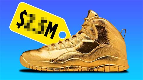 10 Most Expensive Sneakers In The World Youtube