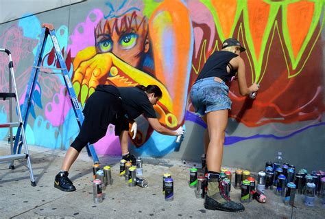 Art And Fashion Salon Legendary Female Graffiti And Street Artists