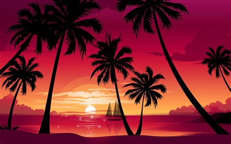 Beach Sunset Wallpapers High Resolution