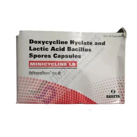 Doxt Sl Capsule At Rs 121strip Doxycycline And Lactic Acid Bacillus Tablets In Surat Id