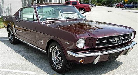 1965 Mustang Paint Colors