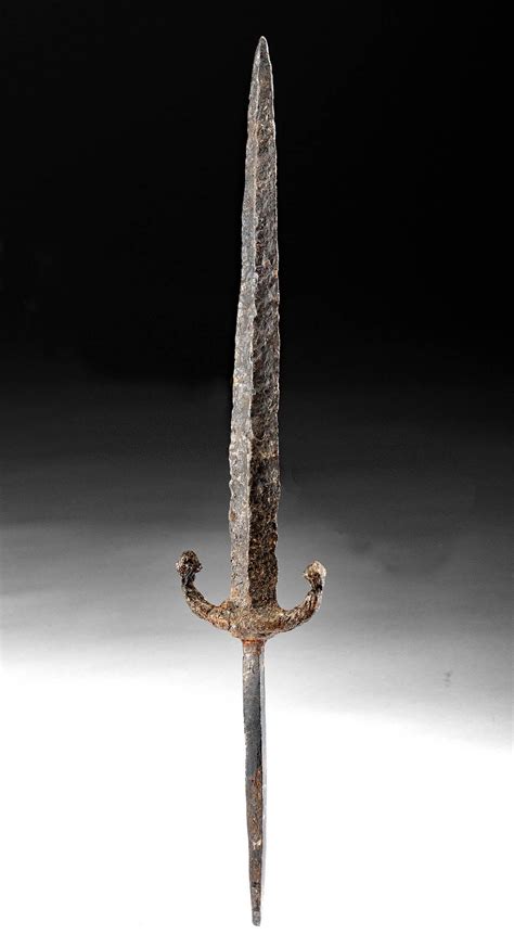 17th C European Iron Parrying Dagger Left Handed Barnebys