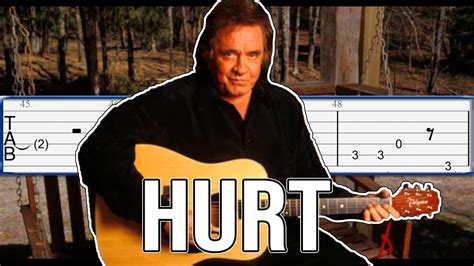 Johnny Cash Hurt Guitar Tab Tutorial YouTube