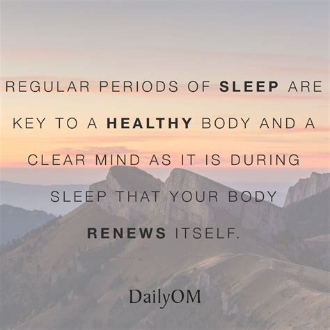 #DailyOM #quotes #sleep | Sleep quotes, Sleep health quotes, Sleep health