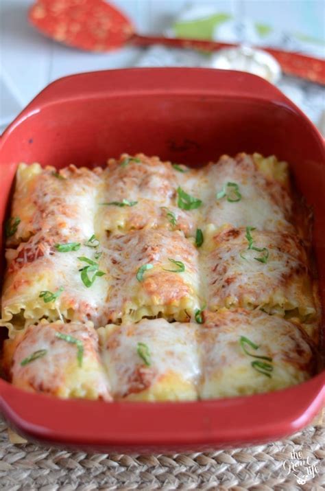 Veggie Stuffed Lasagna Roll Ups Mom Makes Dinner