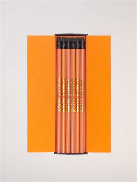 Pencil Set Corporate In Orange Palm Angels Official