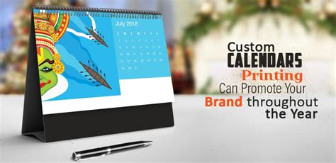 Custom Calendars Printing Can Promote Your Brand Throughout The Year