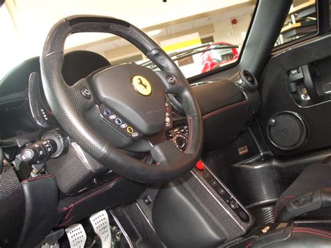Ferrari Enzo Interior A Low Angle Shot Of The Interior Of Flickr