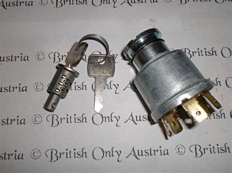 Nortontriumph Ignition Switch Lucas With Lock And Key British Only