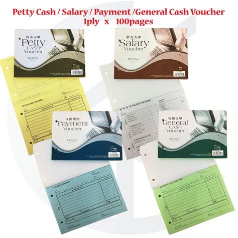 Petty cash or a petty cash fund is a small amount of cash set aside by a business for daily or weekly expenses that require payment in cash terms, or are too small compliant with malaysian accounting standards and financial requirements. Petty Cash/Salary/Payment/General Cash Voucher 1ply ...