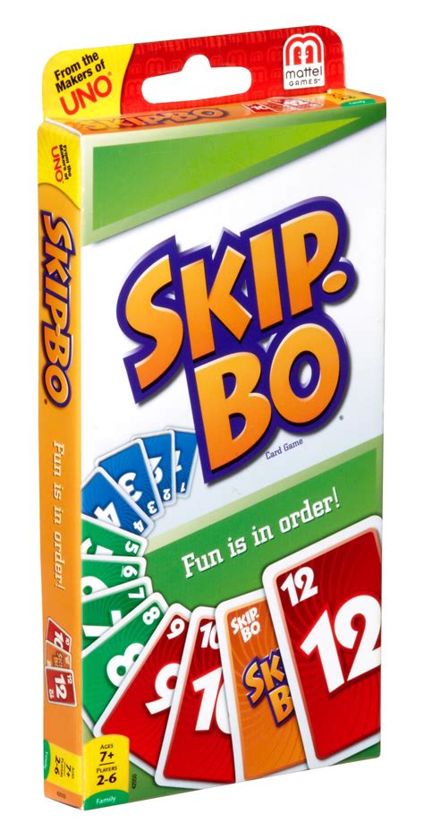 Skip Bo Card Game Blister Amazonca Toys And Games