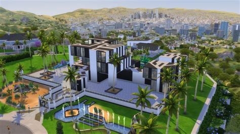Mod The Sims Mega Plaza Top View Modern