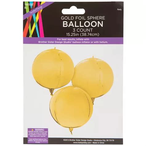Foil Sphere Balloons Hobby Lobby 1863232