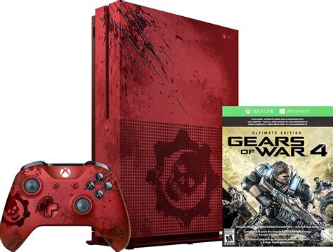 Jual Xbox One S 2tb Gears Of War 4 Limited Edition Bundle Acs Di Lapak