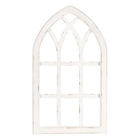 Ka Home Cathedral Arch Wall Decor Window Rustic Window Frame For