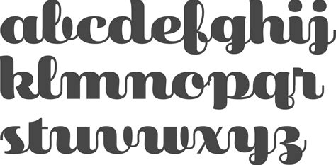 Myfonts Connected Typefaces