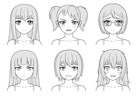 How To Draw Anime Characters Tutorial Animeoutline