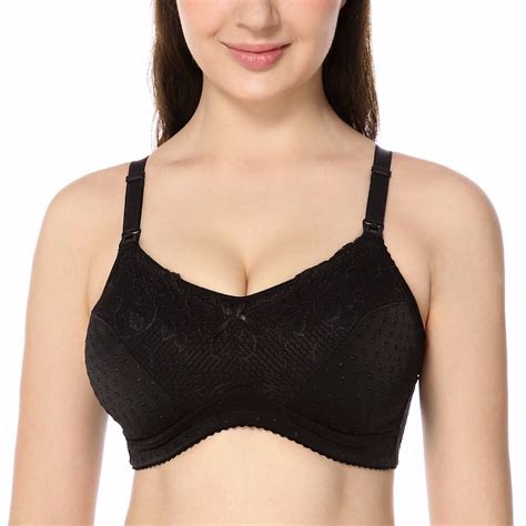 Baiclothing Drop Ship Women S Full Coverage Underwear Non Padded Lace Embroidery Bra Wireless
