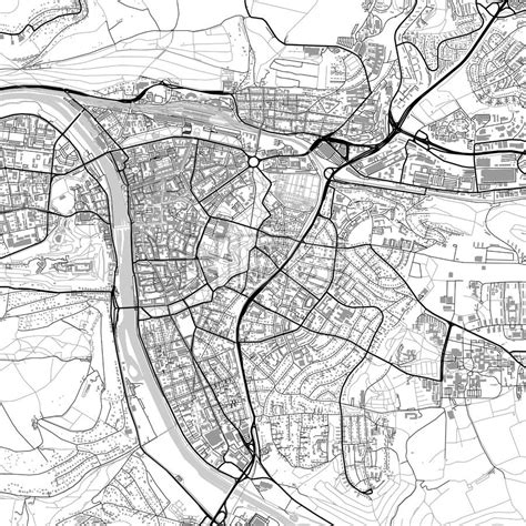 Get the free printable map of würzburg printable tourist map or create your own tourist map. Würzburg, Germany, vector map with buildings | HEBSTREITS ...