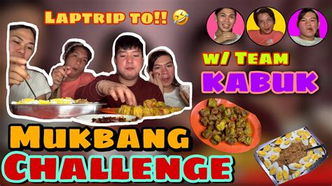 Mukbang Challenge Qanda Vlog 1 Team Kabuk Youtube