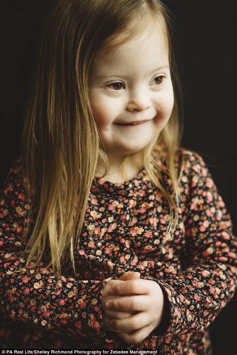 Babe With Down S Syndrome Signed To Top Modelling Agency Daily Mail Online