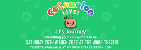 Cocomelon Live Jjs Journey Tickets 26th March Wang Theatre In Boston