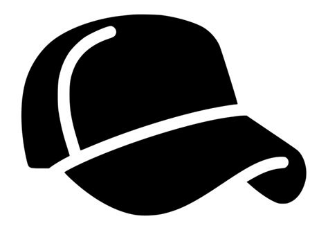 Free Baseball Hat Clipart Black And White Download Free Baseball Hat