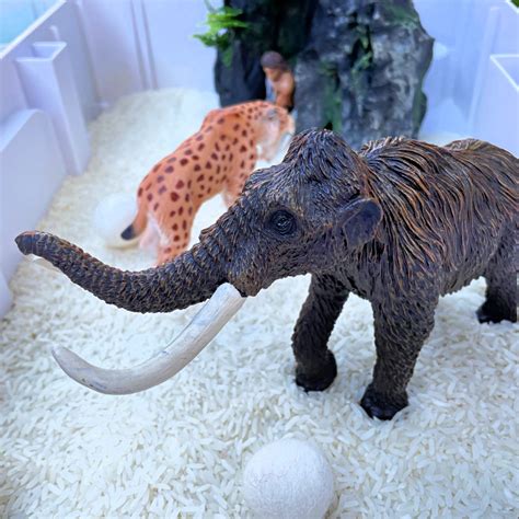 Mojo Woolly Mammoth Minizoo Prehistoric Models