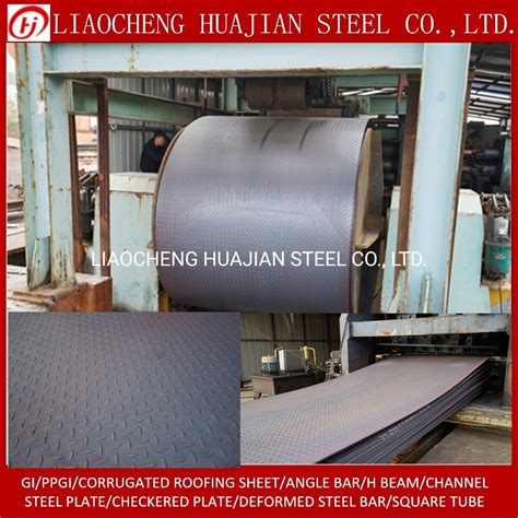 Steel Supplier Hot Sale Checker Chequered Iron Steel Plate With Grade