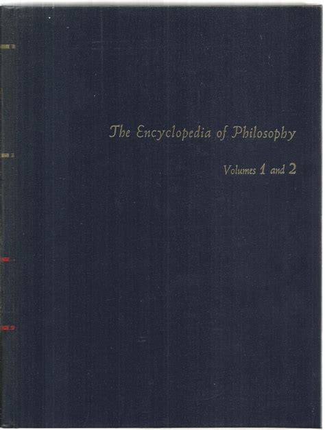 The Encyclopedia Of Philosophy 8 Volumes 4 Books Set By Paul Edwards