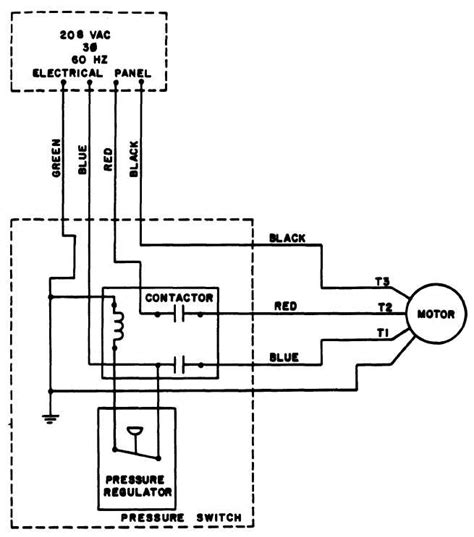 Airpressor 230v 1 Phase Wiring Diagram