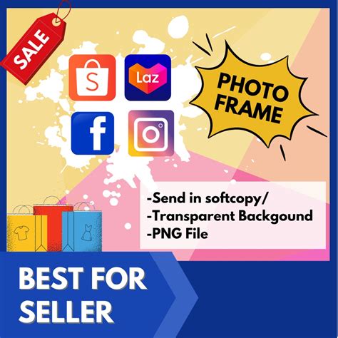Shopee Product Photo Frame Digital Frame 商品图片框 Shopee Malaysia