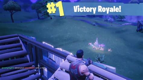 My 1st Solo Win Fortnite Battle Royale Ps4 Youtube