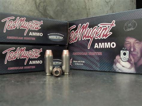Doubletap Ted Nugent 10mm Auto Ammo 180 Grain Sierra Jacketed Hollow