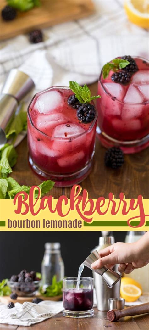 Bourbon is an enduring favorite, a spirit that survived the years of prohibition; Blackberry Bourbon Lemonade is a refreshingly delicious ...