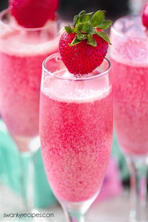 Strawberry Mimosa Swanky Recipes Simple Tasty Food Recipes
