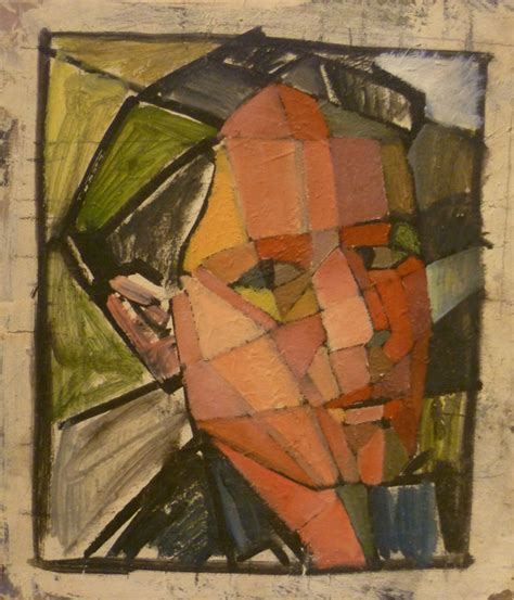 Cubist Self Portrait C 1947 Melvin Day C 1947 2015006 Ehive