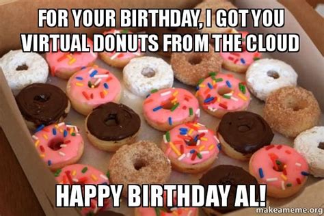 37 Happy Birthday Donuts Meme Pics Aesthetic