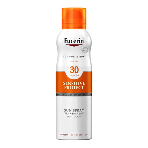 Eucerin® Sensitive Protect Sun Spray Transparent Dry Touch Lsf 30 7