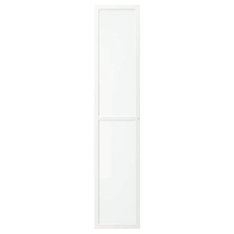 Oxberg White Glass Door 40x192 Cm Ikea