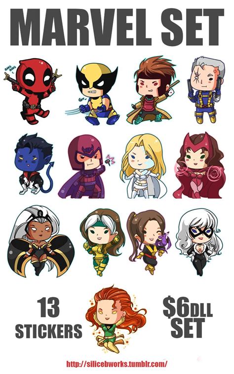 Drawing Superheroes Chibi Marvel Chibi