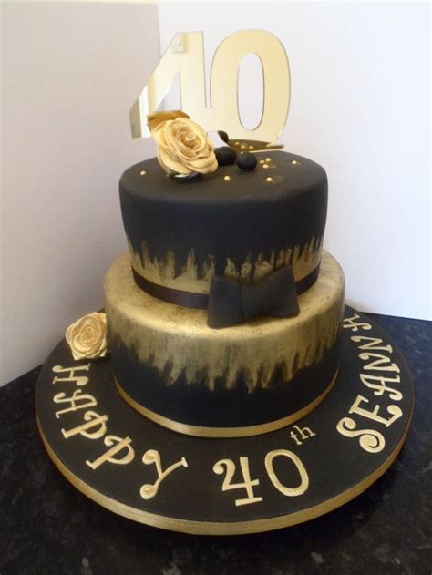 40th Birthday Cakes For Him Birthday Bcg
