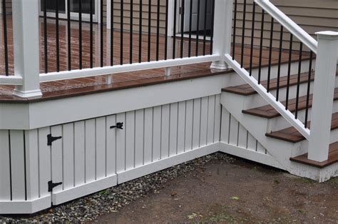 How To Install Deck Skirting And Fascia By Trex
