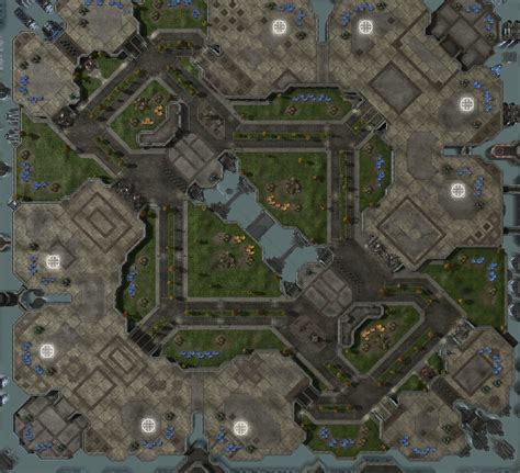 Overview District 10 4v4 Maps Projects Sc2mapster